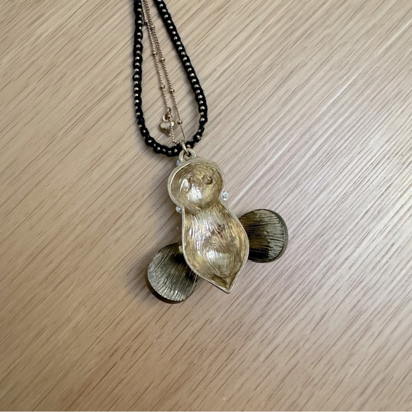 Vintage Betsey Johnson Giant Bumblebee Necklace - Picture 6 of 10